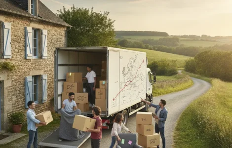astuces simples organiser demenagement longue distance