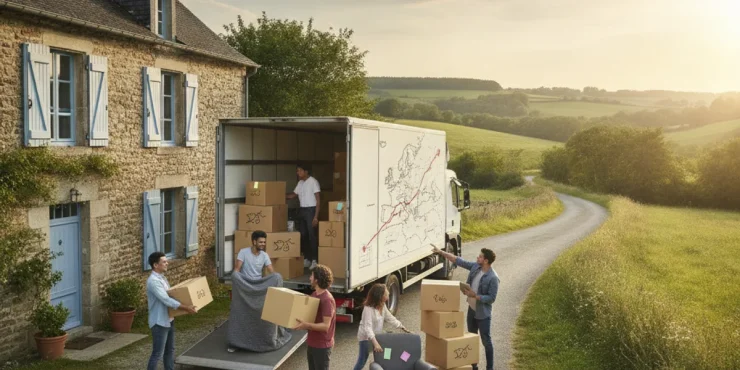 astuces simples organiser demenagement longue distance